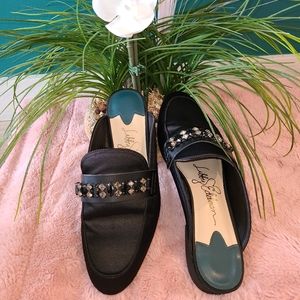 Black Slip on Loafers